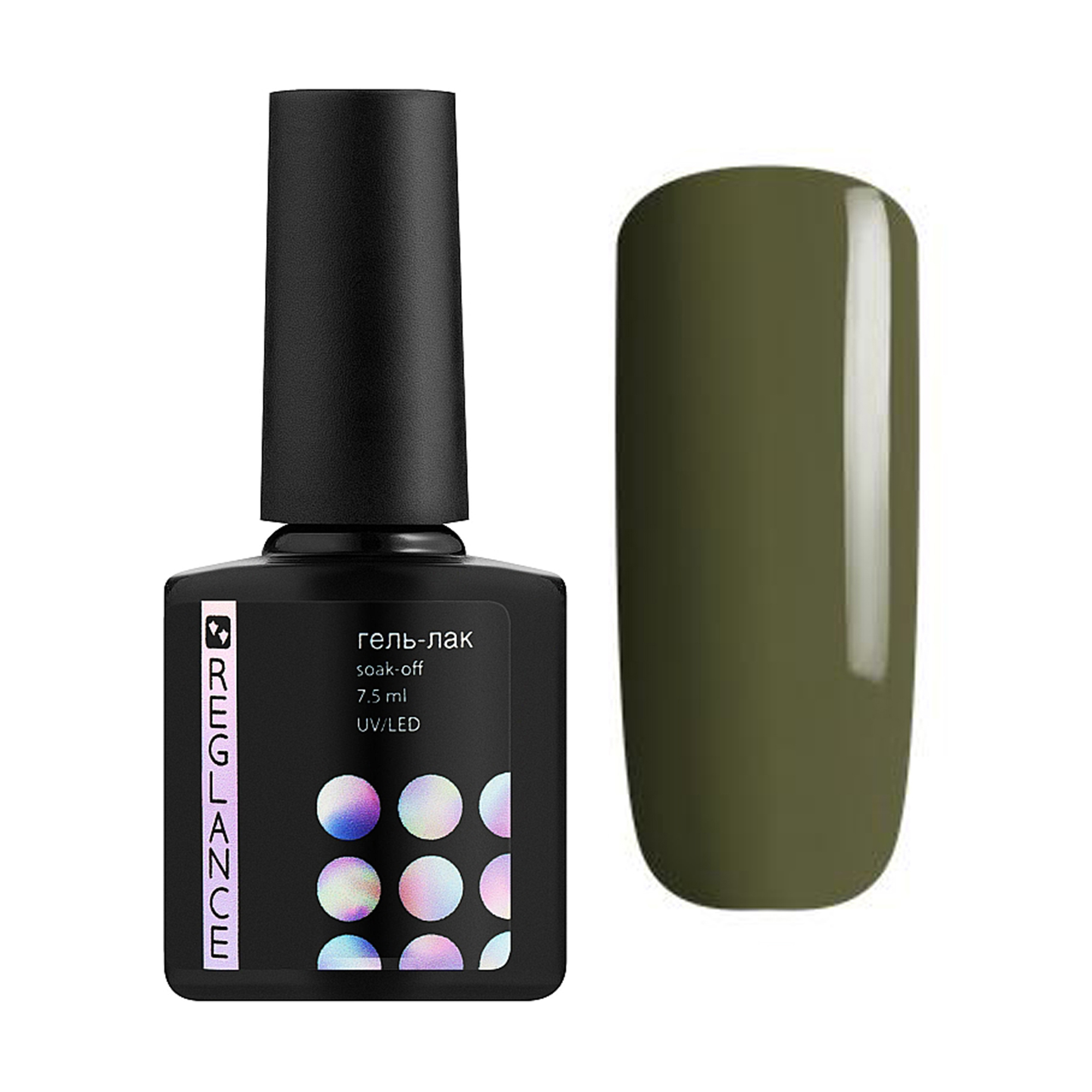 Гель-лак для нігтів Reglance Gel Polish 103 Оливковий, 7.5 мл
